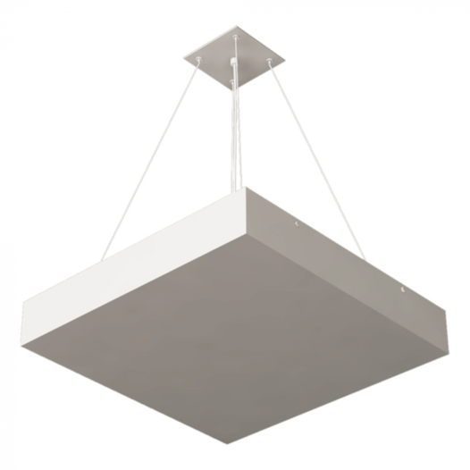 PENDENTE LOTTA QUADRADO 8X28X28CM ACRÍLICO BRANCO | BELLA ITALIA PE2702 PENDENTE LOTTA QUADRADO 8X28X28CM ACRÍLICO BRANCO | BELLA ITALIA PE2702