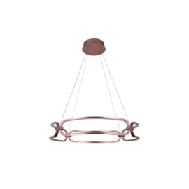 PENDENTE LÚMINA ROSE GOLD 60X9.5CM 1X50W 3000K | BELLA ILUMINAÇÃO BB007E PENDENTE LÚMINA ROSE GOLD 60X9.5CM 1X50W 3000K | BELLA ILUMINAÇÃO BB007E