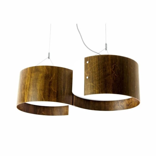 PENDENTE MADEIRA CILÍNDRICO DUPLO 4L E27 720X360X200MM | ACCORD 283 PENDENTE MADEIRA CILÍNDRICO DUPLO 4L E27 720X360X200MM | ACCORD 283