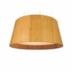PENDENTE MADEIRA CÔNICO LISO 4L E27 Ø750X350MM | ACCORD 255 PENDENTE MADEIRA CÔNICO LISO 4L E27 Ø750X350MM | ACCORD 255