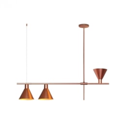 PENDENTE MADRI RETANGULAR 14X100X12CM ALUMÍNIO | SPOTLINE 804/3 PENDENTE MADRI RETANGULAR 14X100X12CM ALUMÍNIO | SPOTLINE 804/3