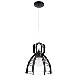 PENDENTE MANNER Ø29,5X35CM METAL PRETO ARAMADO | STUDIOLUCE WHITE PD852 PENDENTE MANNER Ø29,5X35CM METAL PRETO ARAMADO | STUDIOLUCE WHITE PD852