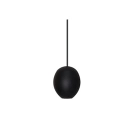 PENDENTE MINI GLOBE PRETO 4,5W 3000K | ROMALUX P0032 PENDENTE MINI GLOBE PRETO 4,5W 3000K | ROMALUX P0032