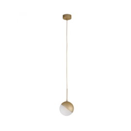 PENDENTE MINI MOON 1XG9 12X25CM METAL E ACRÍLICO DOURADO | STUDIOLUCE PD1638DO PENDENTE MINI MOON 1XG9 12X25CM METAL E ACRÍLICO DOURADO | STUDIOLUCE PD1638DO