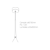 PENDENTE MINI TUBE M BRANCO 7W 3000K | ROMALUX P0043