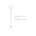 PENDENTE MINI TUBE S BRANCO 7W 3000K | ROMALUX P0041