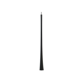 PENDENTE MINI TUBE S PRETO 7W 3000K | ROMALUX P0042 PENDENTE MINI TUBE S PRETO 7W 3000K | ROMALUX P0042