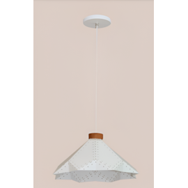 PENDENTE MODELO OCTA 45X45X20CM BULBO A60 VINTAGE E27 | BELLUCE G17930