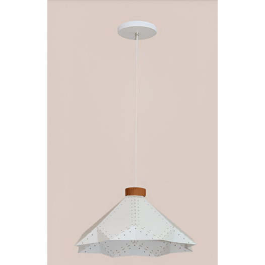 PENDENTE MODELO OCTA 50X50X21CM BULBO A60 VINTAGE E27 | BELLUCE G17931