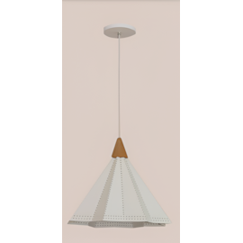 PENDENTE MODELO SIRIUS 50X50X33CM BULBO A60 VINTAGE E27 | BELLUCE G17832