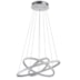 PENDENTE MONTREAL LED 89W 3000K Ø60+Ø50+Ø40X2CM ALUMÍNIO BRANCO | STUDIOLUCE WHITE QPD1303-BR