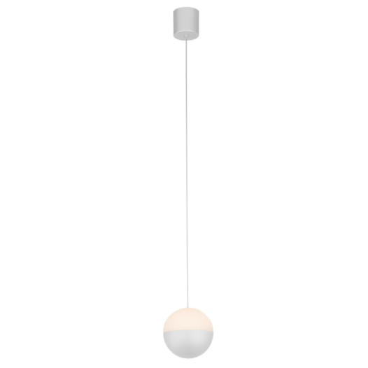 PENDENTE MOON 7W 3000K BRANCO | STUDIOLUCE BLACK PD1522BR