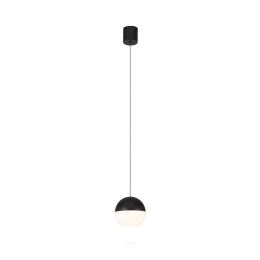 PENDENTE MOON 7W 3000K PRETO | STUDIOLUCE BLACK PD1521PT