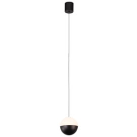 PENDENTE MOON 7W 3000K PRETO | STUDIOLUCE BLACK PD1522PT