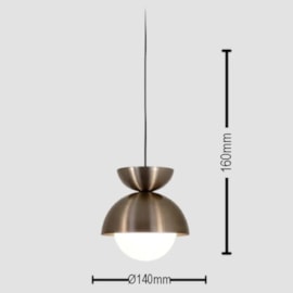 PENDENTE MOON KAKALI Ø140MM 1L | TKS 1716 PENDENTE MOON KAKALI Ø140MM 1L | TKS 1716