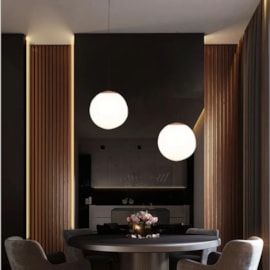 PENDENTE MOON SPHERA Ø250MM 1L | TKS 1783 PENDENTE MOON SPHERA Ø250MM 1L | TKS 1783