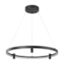 PENDENTE NAVÍ CIRCULAR PRETO 600X60 LED 37W+9W 3000K 2990LM BIVOLT | USINA IMPORTS UI20145/37PTPT