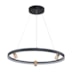 PENDENTE NAVÍ CIRCULAR PRETO + DOURADO 600X60 LED 37W+9W 3000K 2990LM BIVOLT | USINA IMPORTS UI20145/37PTDR PENDENTE NAVÍ CIRCULAR PRETO + DOURADO 600X60 LED 37W+9W 3000K 2990LM BIVOLT | USINA IMPORTS UI20145/37PTDR