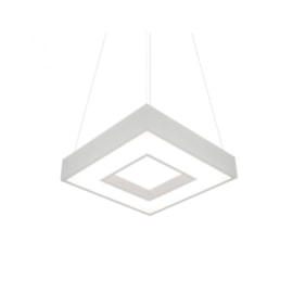 PENDENTE NEW CHESS LED 33,6W 4000K 127/220V 470X470X70MM | NEWLINE 516LED4 PENDENTE NEW CHESS LED 33,6W 4000K 127/220V 470X470X70MM | NEWLINE 516LED4