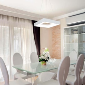 PENDENTE NEW MASSU LED 33,6W 4000K 127/220V 470X470X70MM | NEWLINE 486LED4 PENDENTE NEW MASSU LED 33,6W 4000K 127/220V 470X470X70MM | NEWLINE 486LED4