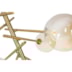 PENDENTE NÓRDICO JABUTICABA Ø58X95CM METAL E VIDRO DOURADO | NORDECOR 2073