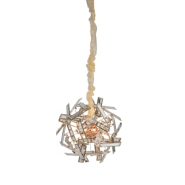 PENDENTE Ø45CM CRISTAL E METAL ROSÊ | SINDORA ILUMINAÇÃO DCD01216 PENDENTE Ø45CM CRISTAL E METAL ROSÊ | SINDORA ILUMINAÇÃO DCD01216