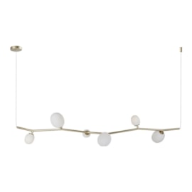 PENDENTE OLIVE 18X155X34CM METAL E VIDRO DOURADO E BRANCO FOSCO | USINA IMPORTS UI20266/155DRFC PENDENTE OLIVE 18X155X34CM METAL E VIDRO DOURADO E BRANCO FOSCO | USINA IMPORTS UI20266/155DRFC