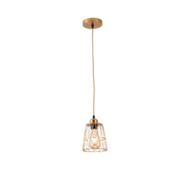 PENDENTE OLLIN Ø25X15CM METAL DOURADO | NORDECOR 2599 PENDENTE OLLIN Ø25X15CM METAL DOURADO | NORDECOR 2599
