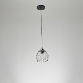 PENDENTE OLLIN Ø25X15CM METAL PRETO | NORDECOR 2598 PENDENTE OLLIN Ø25X15CM METAL PRETO | NORDECOR 2598