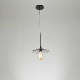 PENDENTE OLLIN Ø25X15CM METAL PRETO | NORDECOR 2598 PENDENTE OLLIN Ø25X15CM METAL PRETO | NORDECOR 2598