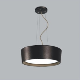 PENDENTE ÔNIX REDONDO Ø35CM ALUMÍNIO E ACRÍLICO | USINA 4101/35 PENDENTE ÔNIX REDONDO Ø35CM ALUMÍNIO E ACRÍLICO | USINA 4101/35