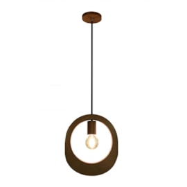 PENDENTE ORB Ø32X35CM MADEIRA JEQUITIBÁ | NOVA HOME 3121 PENDENTE ORB Ø32X35CM MADEIRA JEQUITIBÁ | NOVA HOME 3121