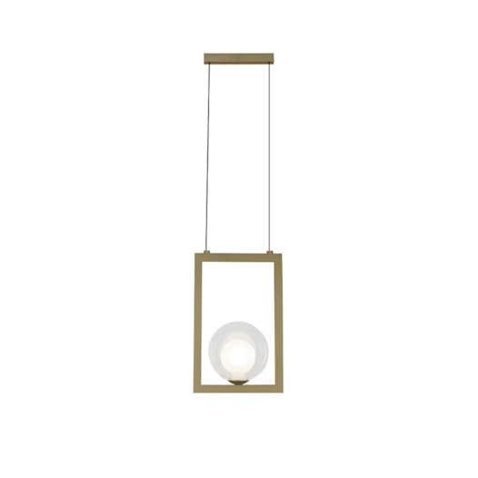 PENDENTE ORBIT 1L G9 5W 180X120X280MM DOURADO | STUDIOLUCE WHITE PDH1532TRDO PENDENTE ORBIT 1L G9 5W 180X120X280MM DOURADO | STUDIOLUCE WHITE PDH1532TRDO