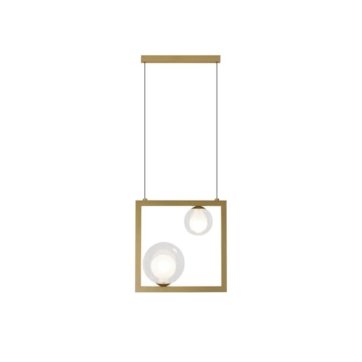 PENDENTE ORBIT 2L G9 10W 260X120X260MM DOURADO | STUDIOLUCE WHITE PDH1533TRDO PENDENTE ORBIT 2L G9 10W 260X120X260MM DOURADO | STUDIOLUCE WHITE PDH1533TRDO