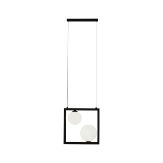 PENDENTE ORBIT 2L G9 10W 260X120X260MM PRETO TOTAL | STUDIOLUCE WHITE PDH1533PT PENDENTE ORBIT 2L G9 10W 260X120X260MM PRETO TOTAL | STUDIOLUCE WHITE PDH1533PT