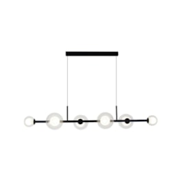 PENDENTE ORBIT 6L G9 30W 1090X265X160MM PRETO TOTAL | STUDIOLUCE WHITE PDH1527TRPT PENDENTE ORBIT 6L G9 30W 1090X265X160MM PRETO TOTAL | STUDIOLUCE WHITE PDH1527TRPT