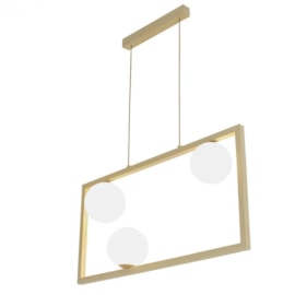 PENDENTE ORBIT DOURADO E FOSCO | STUDIOLUCE PDH1556DO