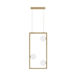 PENDENTE ORBIT DOURADO E FOSCO | STUDIOLUCE PDH1557DO PENDENTE ORBIT DOURADO E FOSCO | STUDIOLUCE PDH1557DO