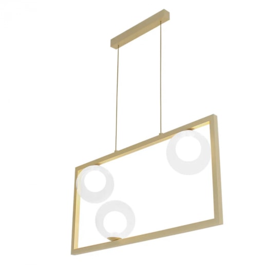 PENDENTE ORBIT DOURADO E TRANSPARENTE | STUDIOLUCE PDH1556TRDO