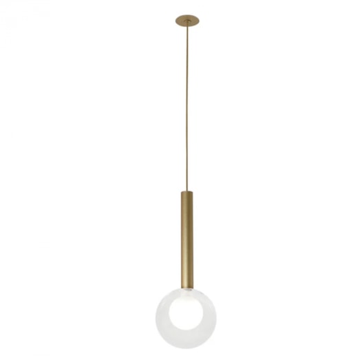 PENDENTE ORBIT II DOURADO E TRANSPARENTE | STUDIOLUCE PDH1559TRDO