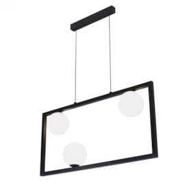 PENDENTE ORBIT PRETO E FOSCO | STUDIOLUCE PDH1556PT PENDENTE ORBIT PRETO E FOSCO | STUDIOLUCE PDH1556PT