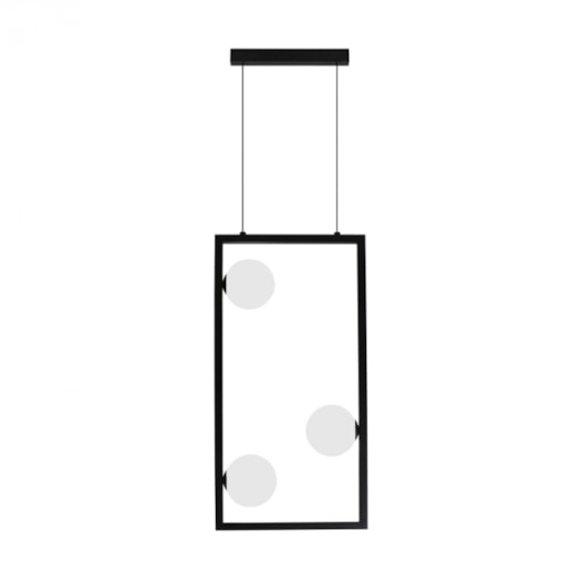 PENDENTE ORBIT PRETO E FOSCO | STUDIOLUCE PDH1557PT PENDENTE ORBIT PRETO E FOSCO | STUDIOLUCE PDH1557PT