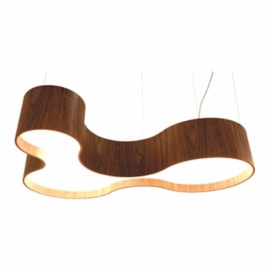 PENDENTE ORGÂNICO KS SEMI CILÍNDRICO 20X80X55CM MADEIRA E ACRÍLICO | ACCORD 1216 PENDENTE ORGÂNICO KS SEMI CILÍNDRICO 20X80X55CM MADEIRA E ACRÍLICO | ACCORD 1216