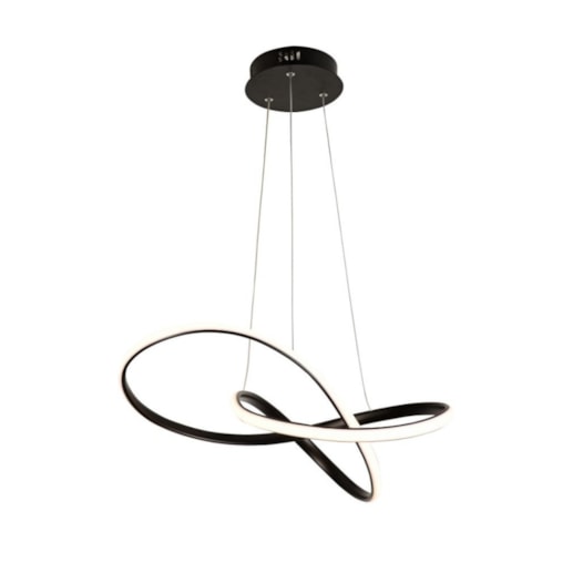 PENDENTE ORGON LED 58W 3000K 2800LM BIVOLT 800X180X800MM PRETO TOTAL | STUDIOLUCE WHITE PD1423PT PENDENTE ORGON LED 58W 3000K 2800LM BIVOLT 800X180X800MM PRETO TOTAL | STUDIOLUCE WHITE PD1423PT