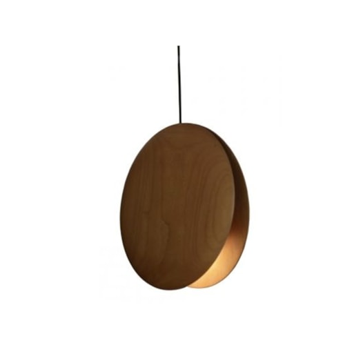 PENDENTE OYSTER ASSINATURA LATTOOG Ø23X11CM MADEIRA JEQUITIBÁ | NOVA HOME 3132 PENDENTE OYSTER ASSINATURA LATTOOG Ø23X11CM MADEIRA JEQUITIBÁ | NOVA HOME 3132