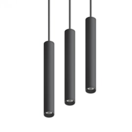 PENDENTE P/ PERFIL LED 3X 3W BIVOLT ALUMÍNIO PRETO | MISTERLED SLED9008PD/3 S40 PENDENTE P/ PERFIL LED 3X 3W BIVOLT ALUMÍNIO PRETO | MISTERLED SLED9008PD/3 S40