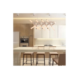 PENDENTE PALITO DOURADO 90X60X11CM 16X3 37,5W 2700K | BELLA ILUMINAÇÃO CD015 PENDENTE PALITO DOURADO 90X60X11CM 16X3 37,5W 2700K | BELLA ILUMINAÇÃO CD015