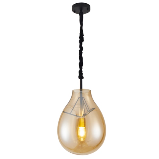 PENDENTE PALLO PRETO E ÂMBAR | NORDECOR 2779 PENDENTE PALLO PRETO E ÂMBAR | NORDECOR 2779