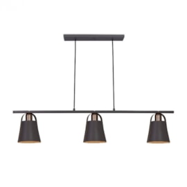 PENDENTE PANAMERA TRILHO RETANGULAR 20X100X14CM ALUMÍNIO | SPOTLINE 693/3 PENDENTE PANAMERA TRILHO RETANGULAR 20X100X14CM ALUMÍNIO | SPOTLINE 693/3