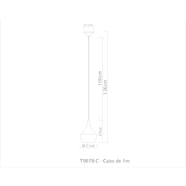 PENDENTE PAPEY MINI Ø23CM PINTURA AÇO/ALUMÍNIO | GOLDEN-ART T9078PI PENDENTE PAPEY MINI Ø23CM PINTURA AÇO/ALUMÍNIO | GOLDEN-ART T9078PI